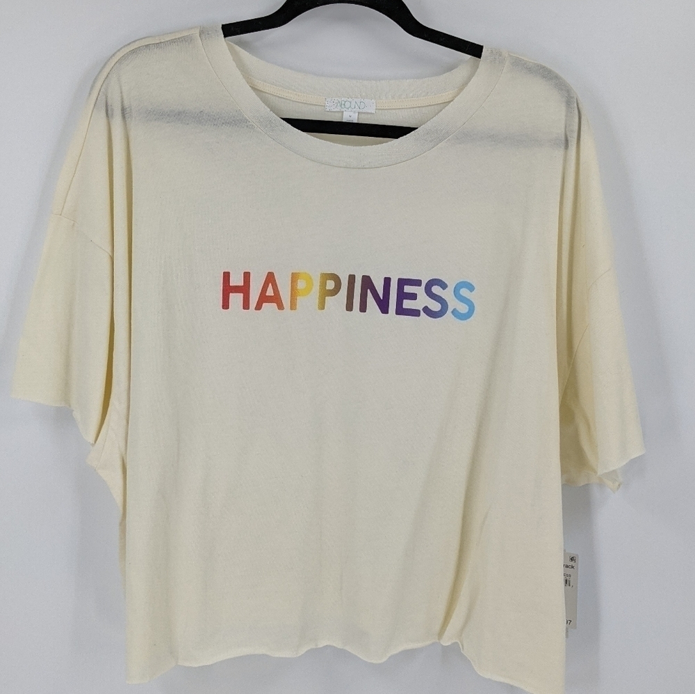 NWT ABOUND Happiness Oversized Tee